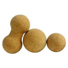 Eco Friendly Cork Massage Ball Single Peanut Ball
