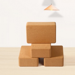 369 Cork Yoga Block Logo Customized